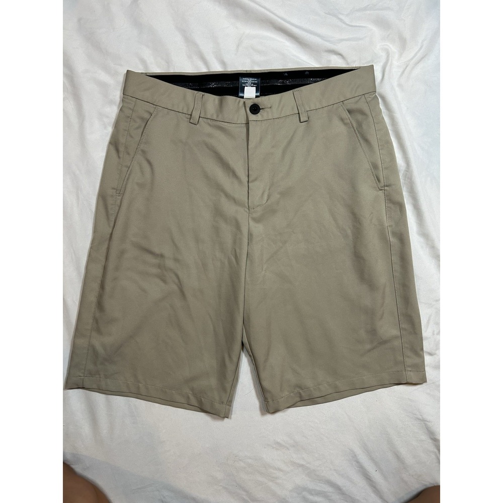 Tek Gear Size 34 Golf Shorts Men's Khaki Very Good Condition
